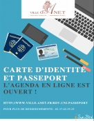 Agenda en ligne pour CNI et Passeport