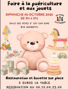 Foire à la puériculture et aux jouets