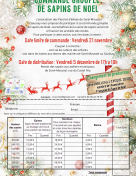 Commande groupée de sapins de Noël